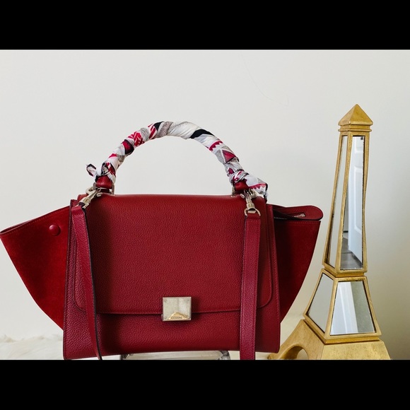 Celine Medium Trapeze Tote bag 💯 Authentic - Picture 2 of 16